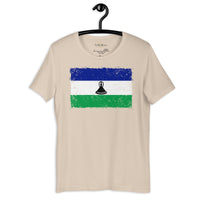 Lesotho grunge unisex tee