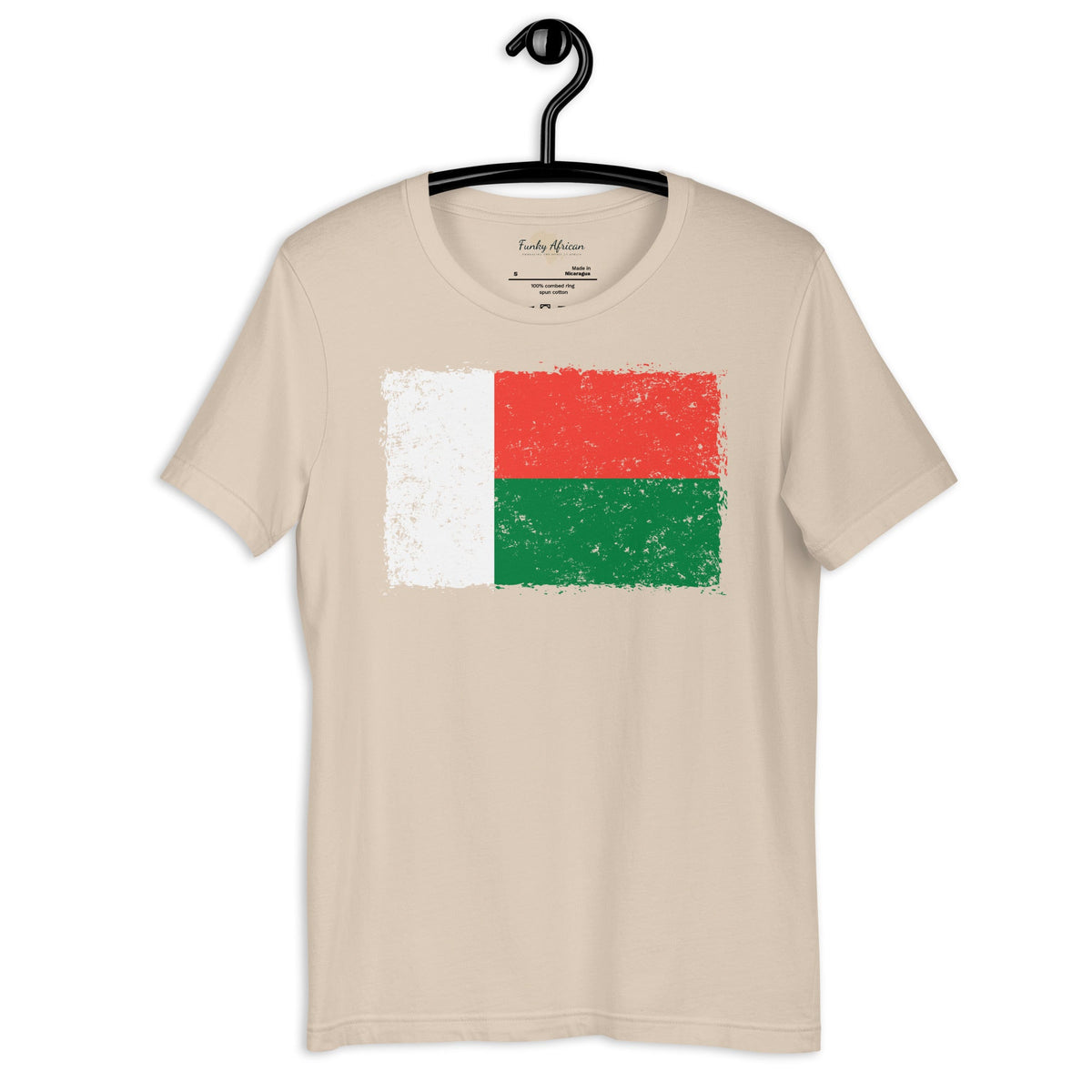Madagascar grunge unisex tee Funky African