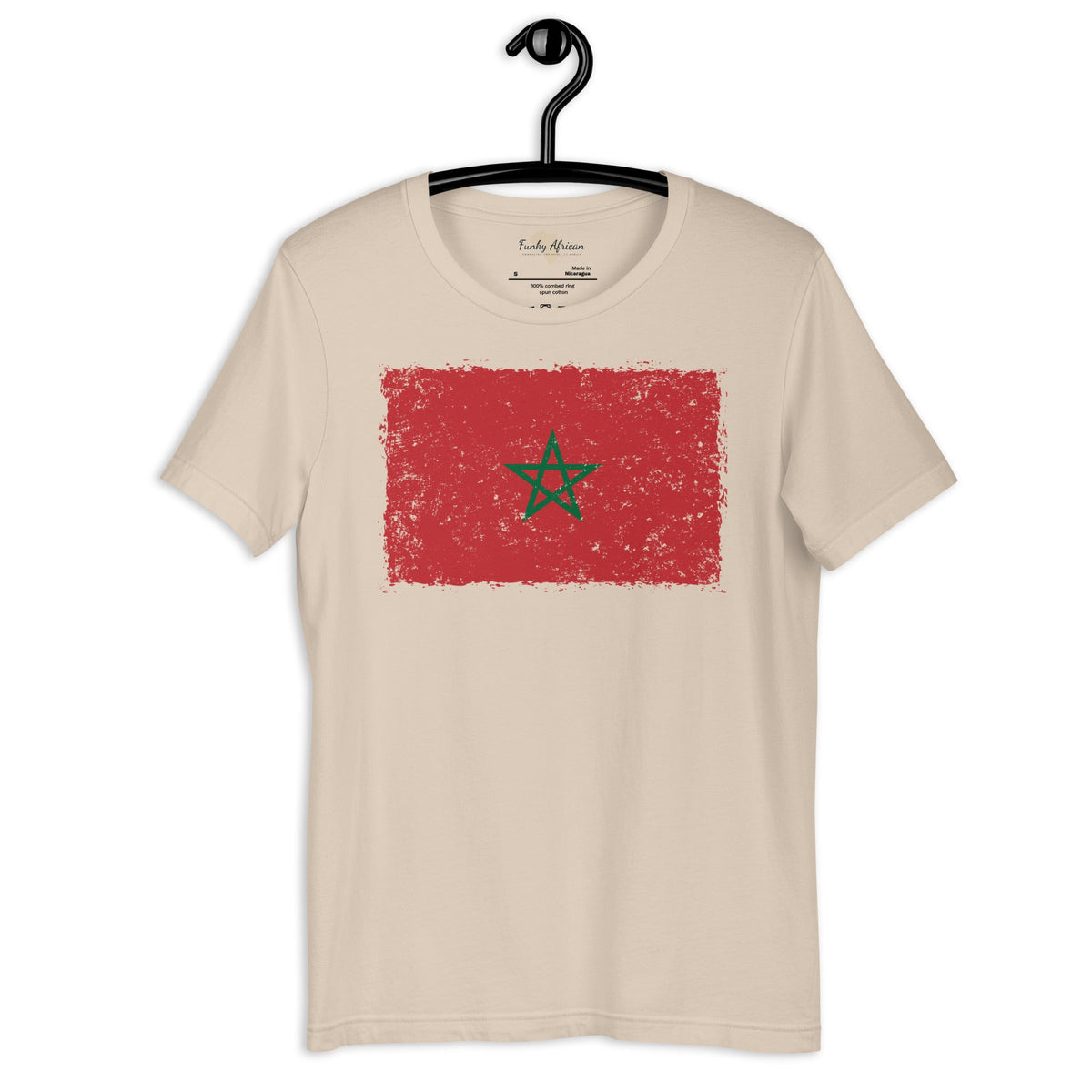 Morocco grunge unisex tee Funky African