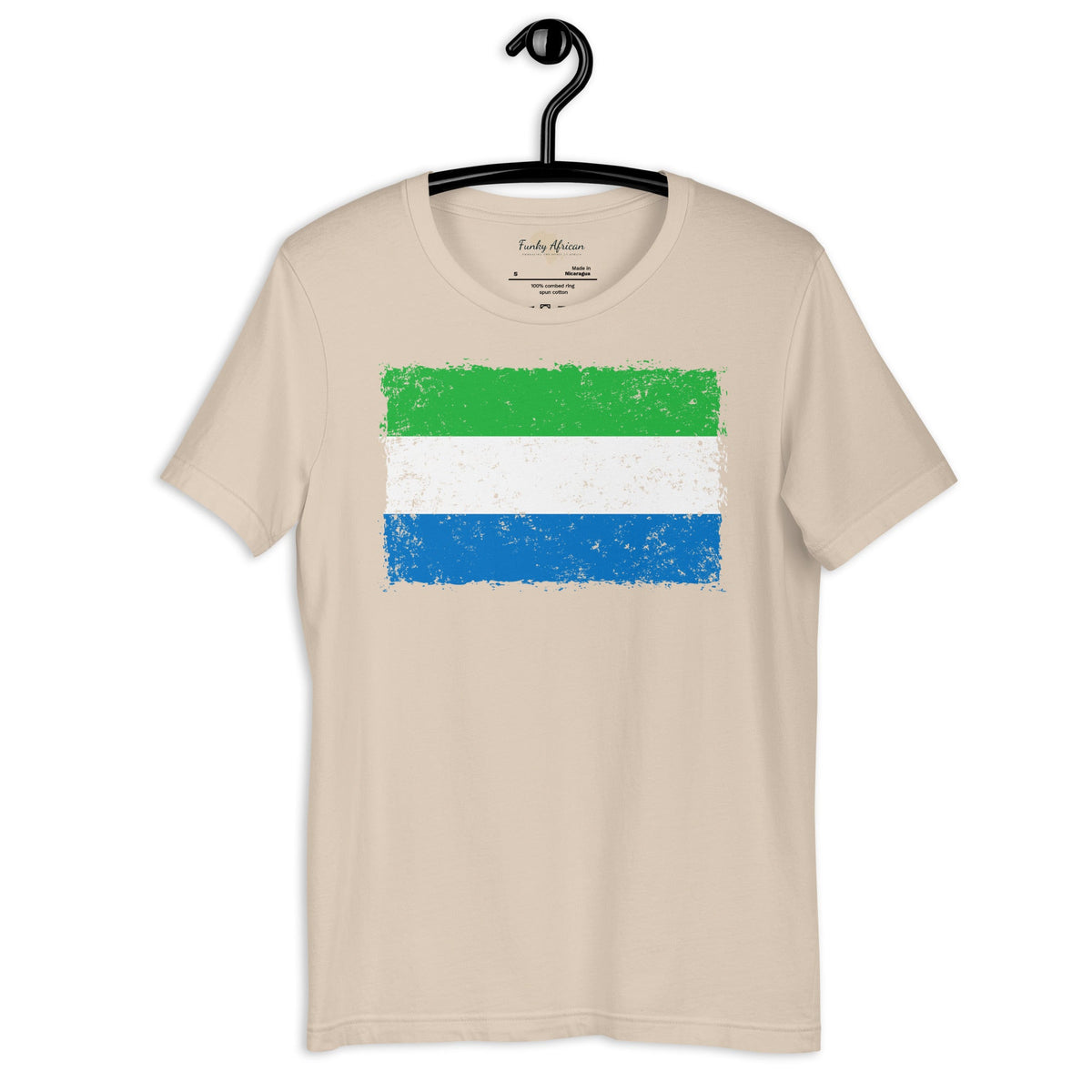 Sierra Leone grunge unisex tee Funky African