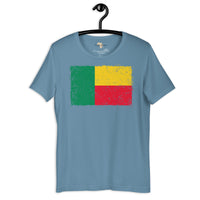 Benin grunge unisex tee