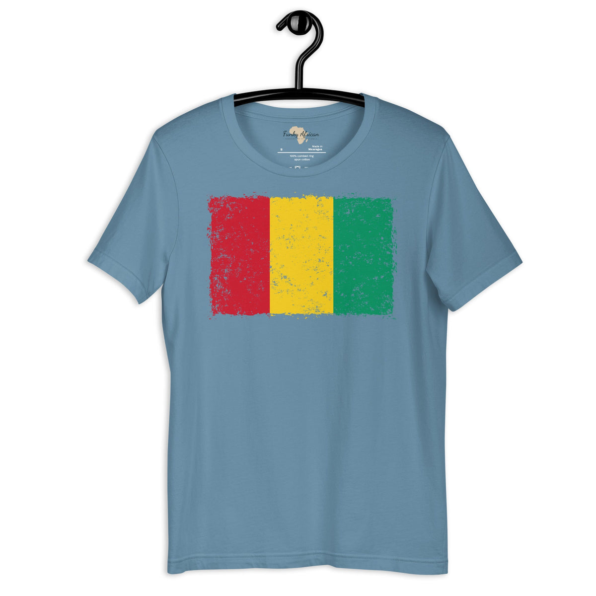 Guinean grunge unisex tee Funky African