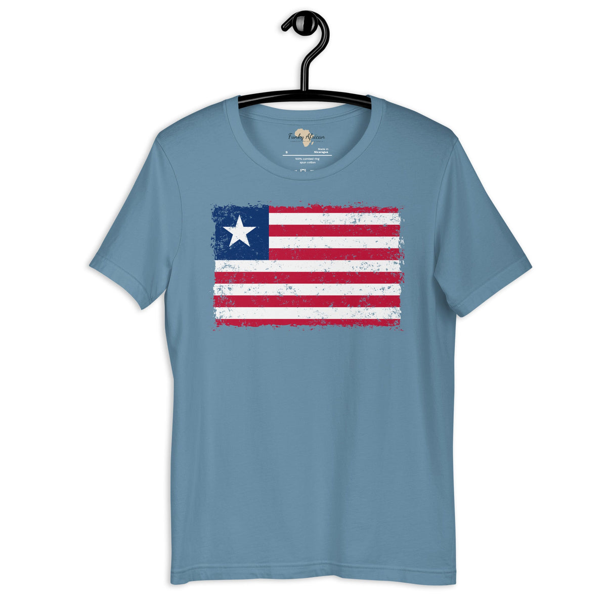 Liberia grunge unisex tee Funky African