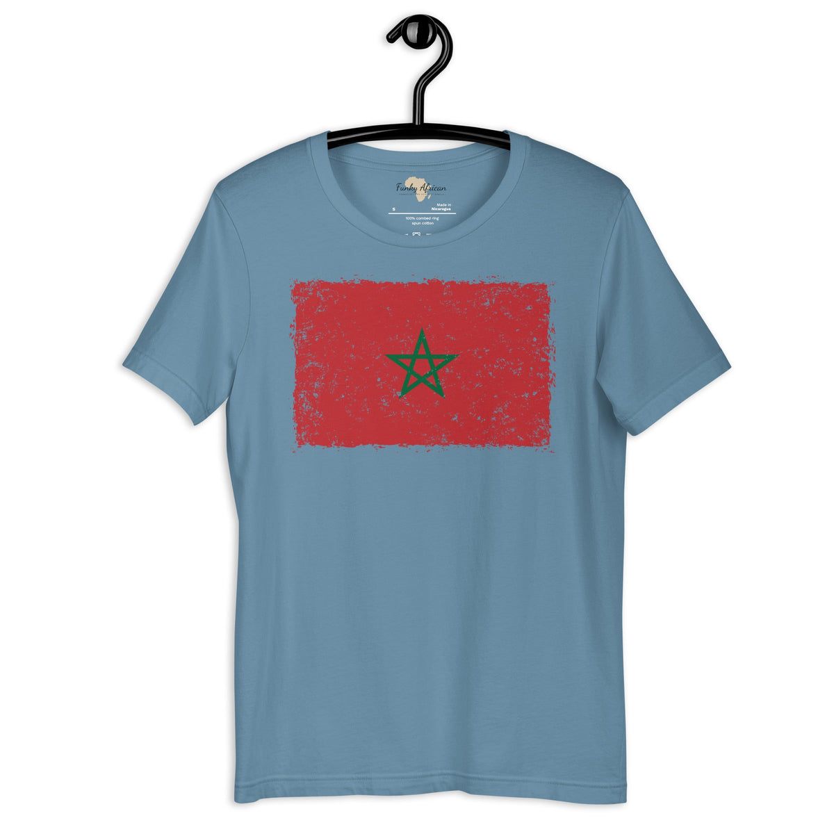 Morocco grunge unisex tee Funky African