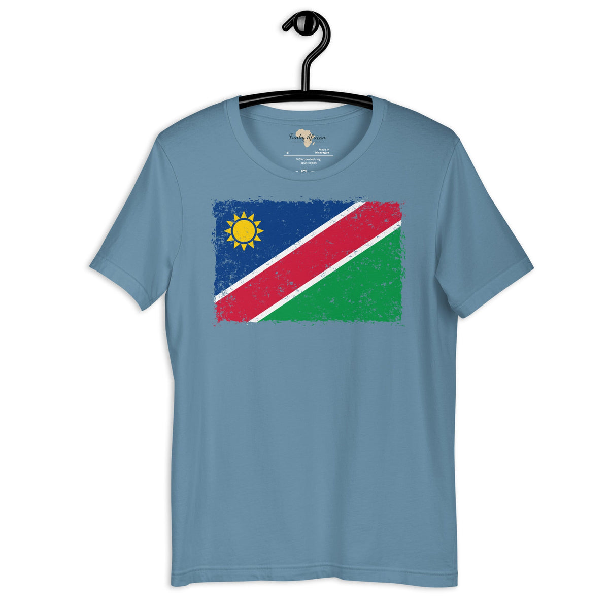 Namibia grunge unisex tee Funky African