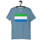 Sierra Leone grunge unisex tee