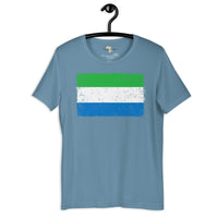 Sierra Leone grunge unisex tee