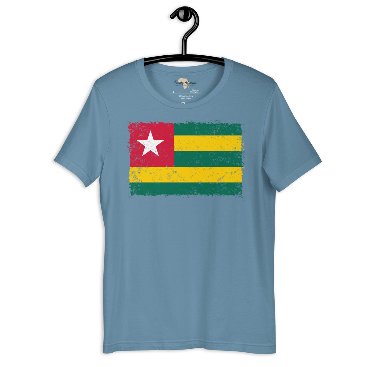Togo grunge unisex tee Funky African