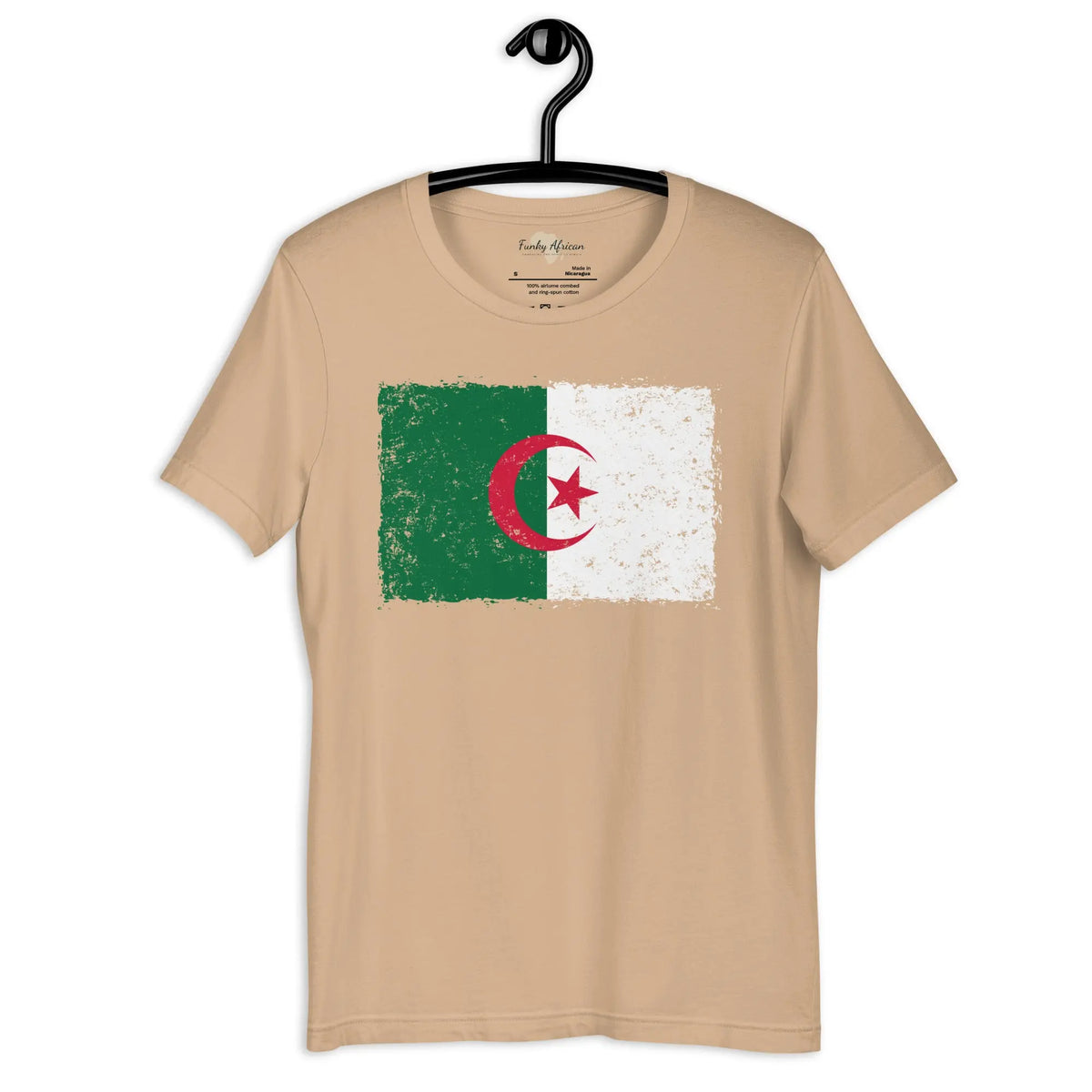 Algerian grunge unisex tee Funky African