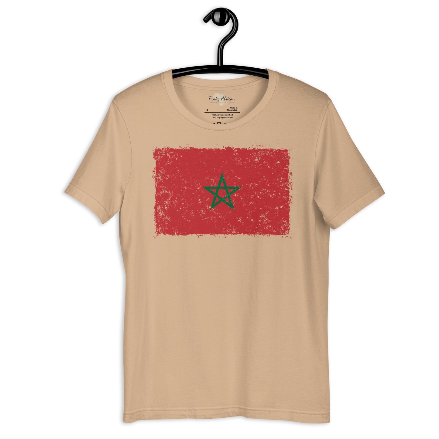 Morocco grunge unisex tee