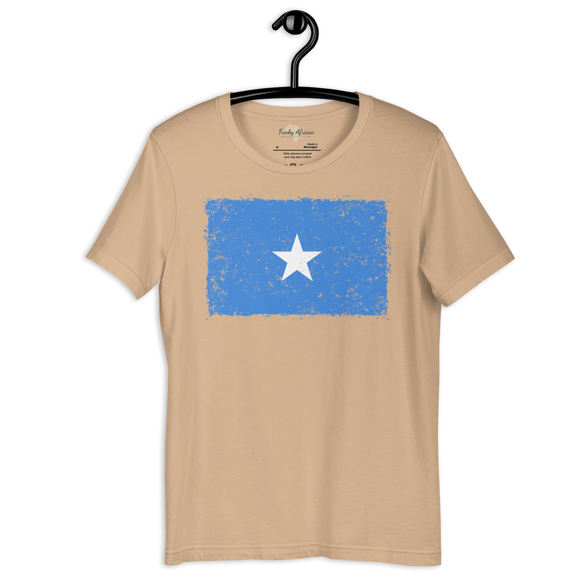 Somalia grunge unisex tee Funky African