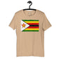 Zimbabwe grunge unisex tee