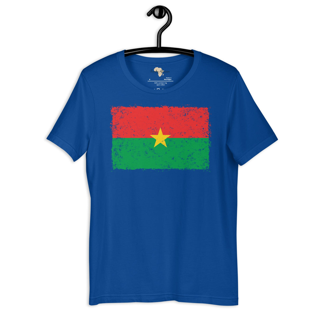 Burkina Faso grunge unisex tee Funky African