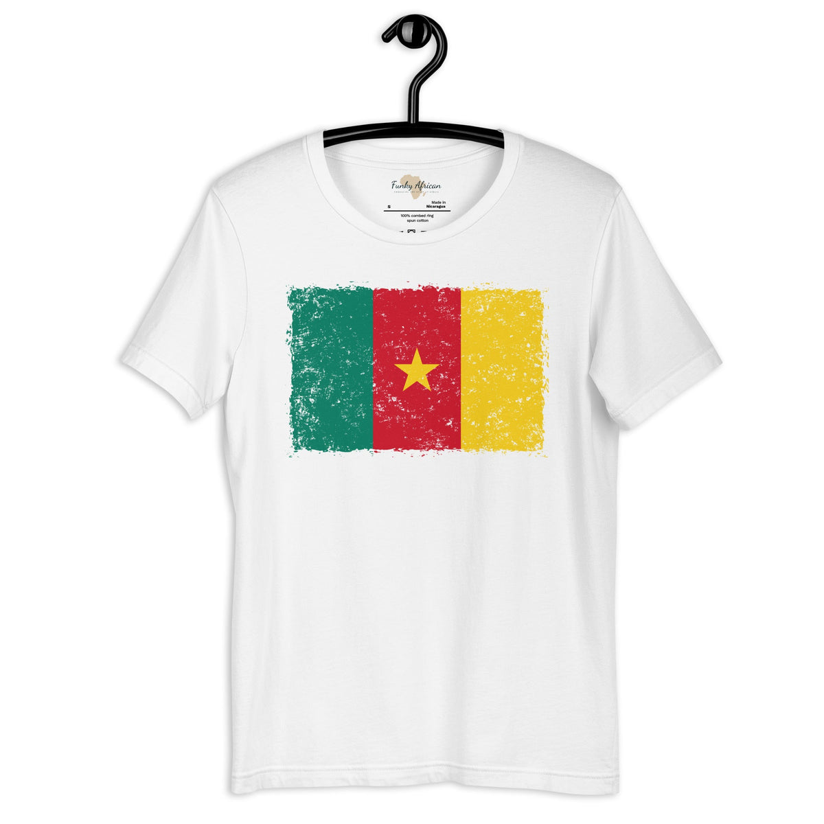 Cameroon  grunge unisex tee Funky African