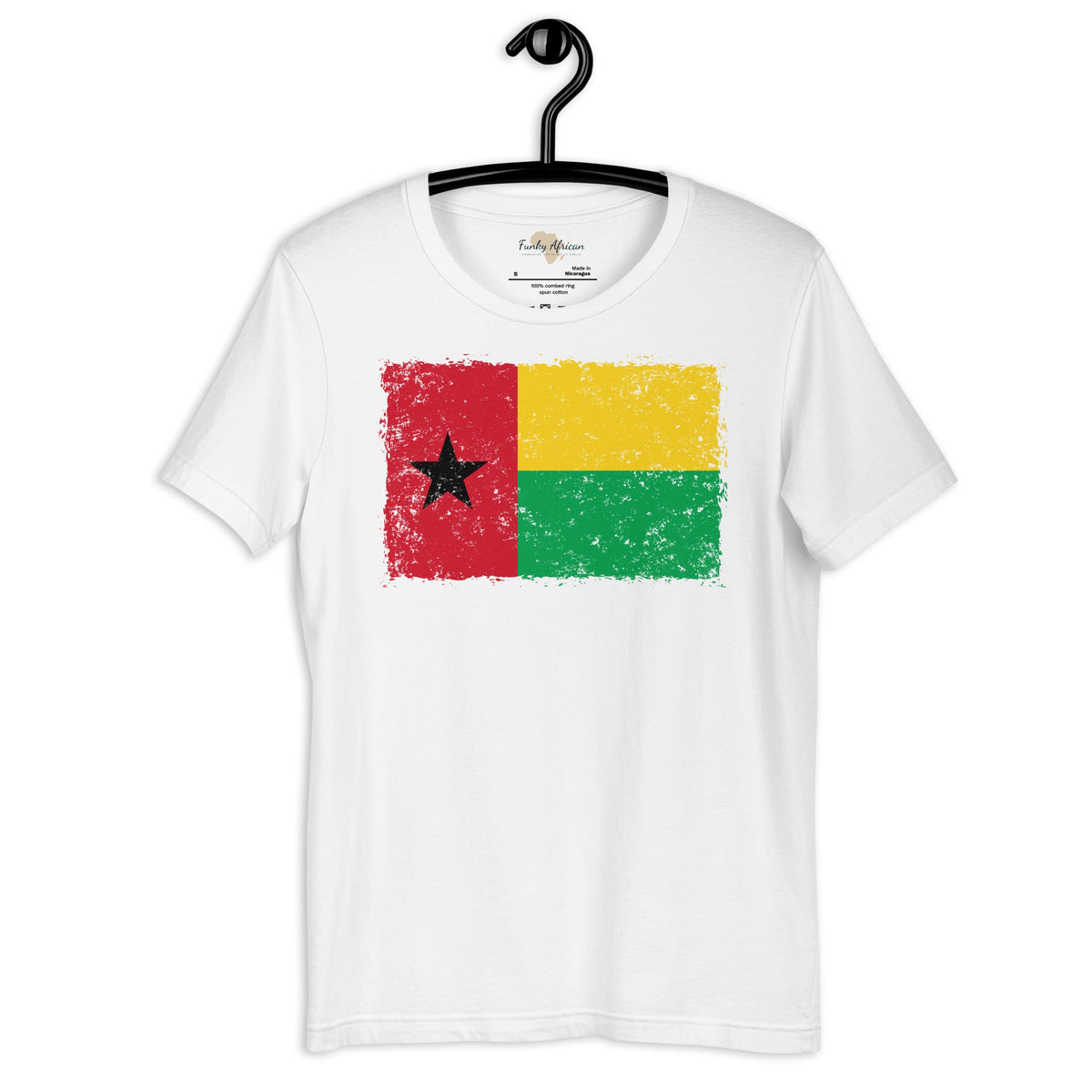 Guinea Bissau grunge unisex tee Funky African