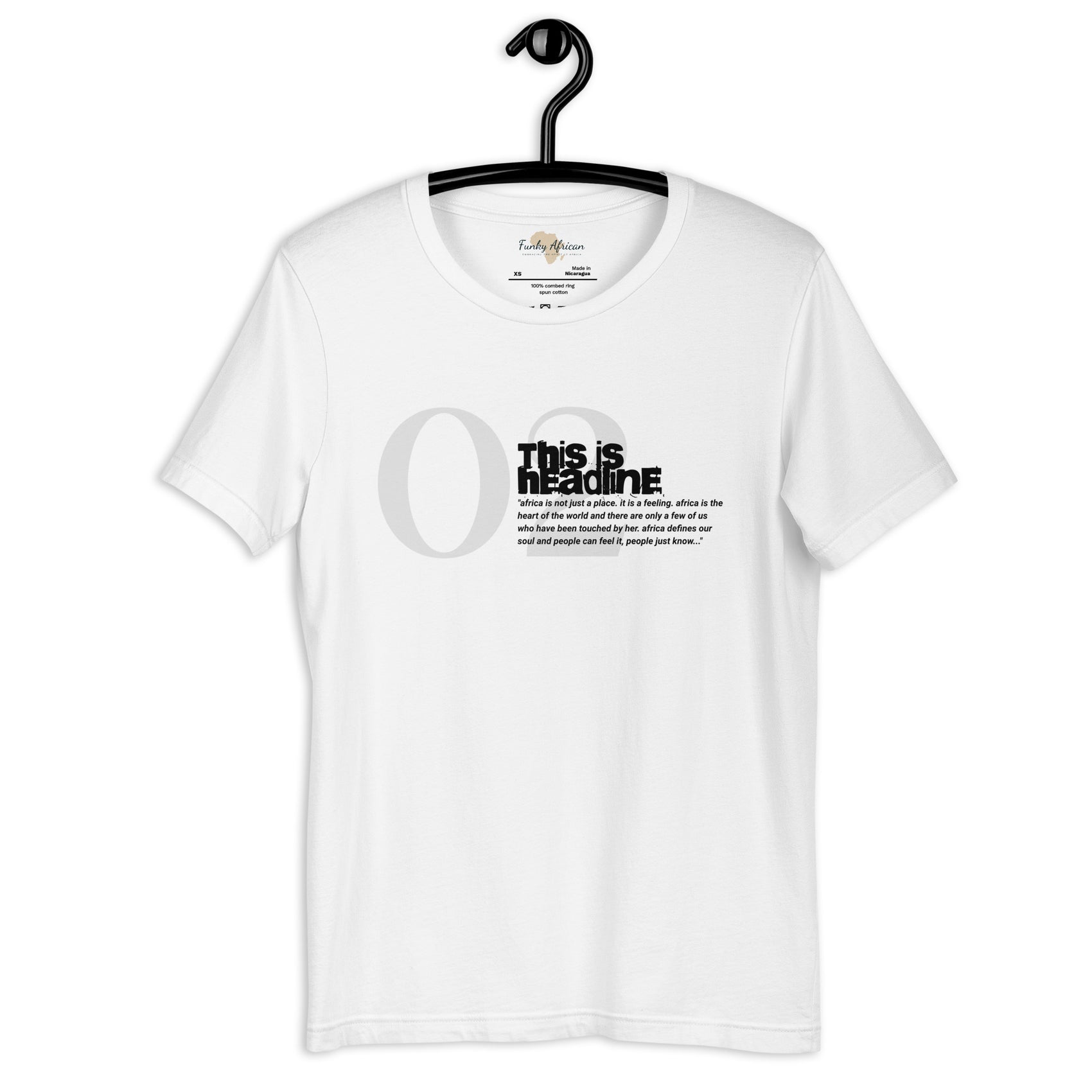 Africa not just a place classic tee