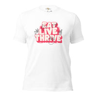 Eat live thrive unisex t-shirt
