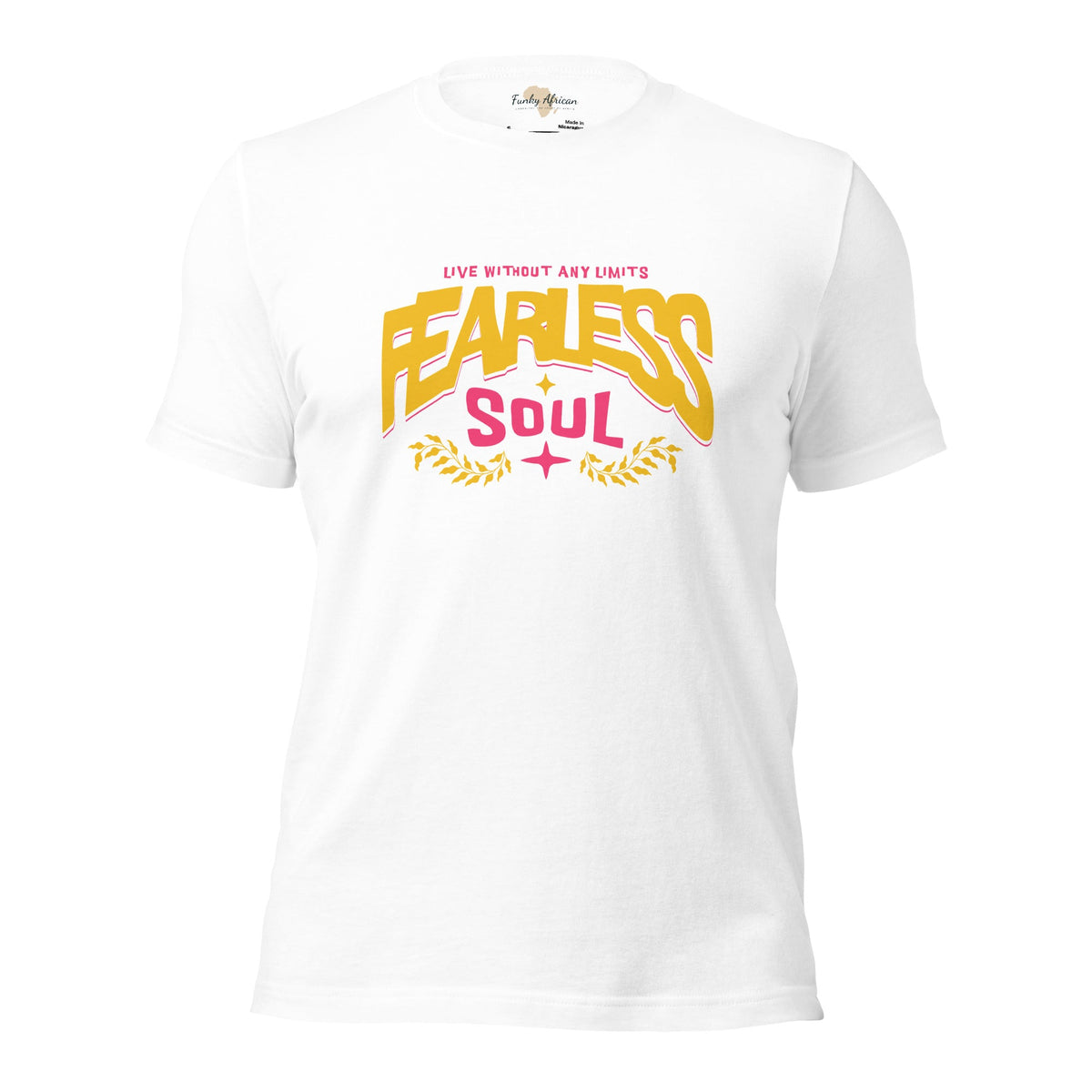 Fearless Soul Unisex t-shirt Funky African
