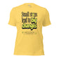 Small steps unisex tee