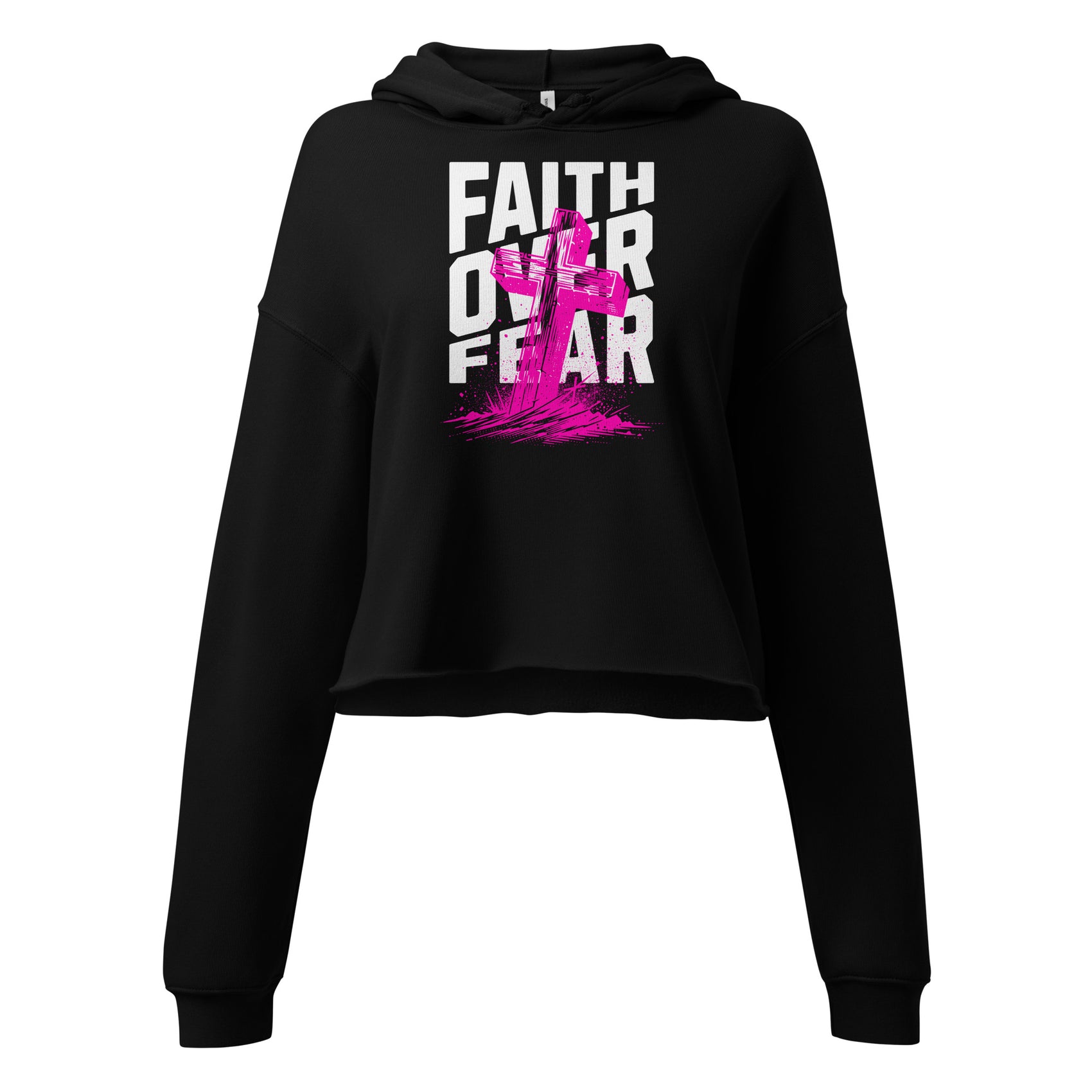 Faith Crop Hoodie