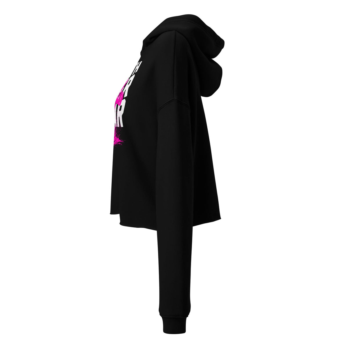 Faith Crop Hoodie Funky African