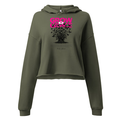 Grow in Grace Crop Hoodie