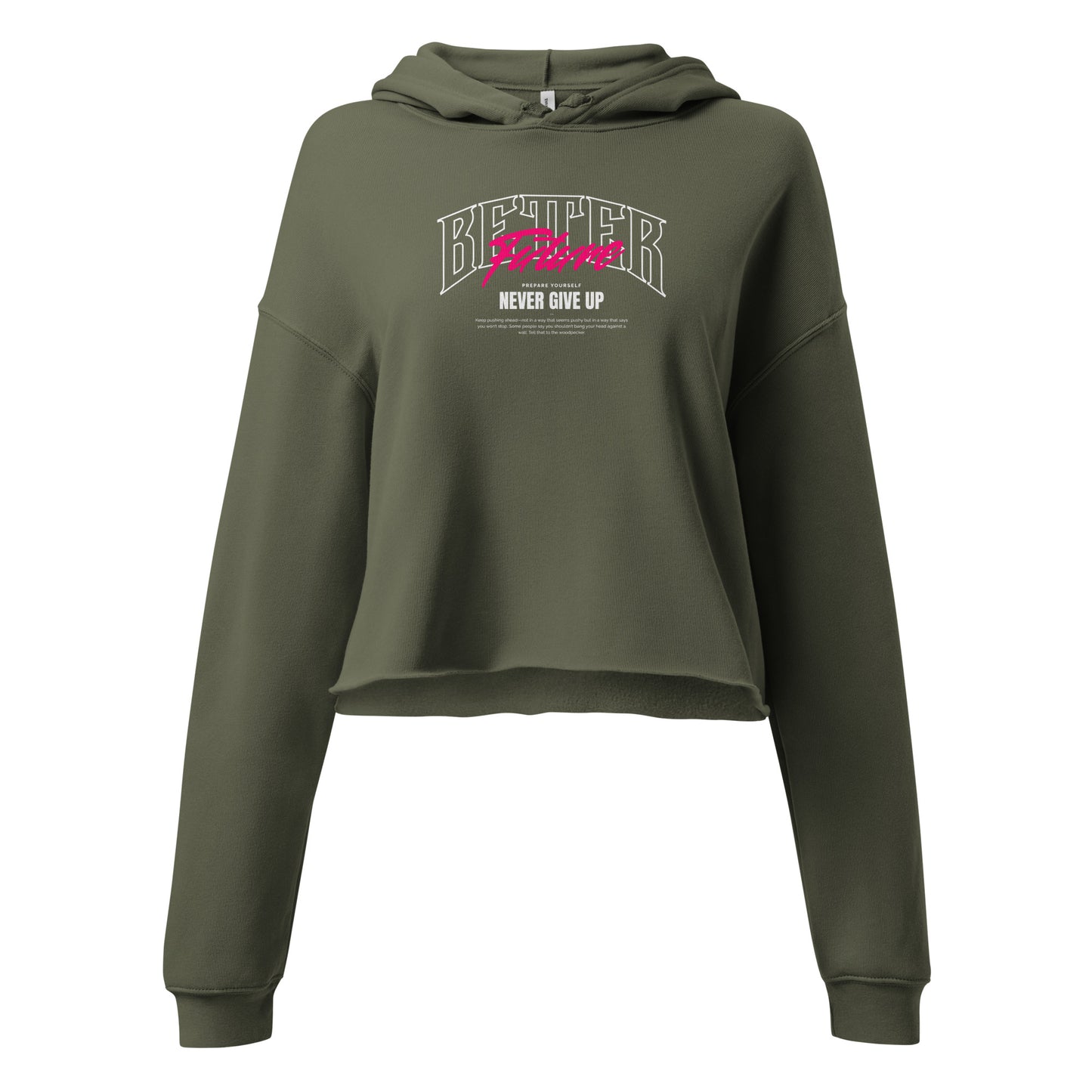 Better Future Crop Hoodie