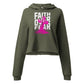 Faith Crop Hoodie