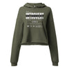Introvert Crop Hoodie