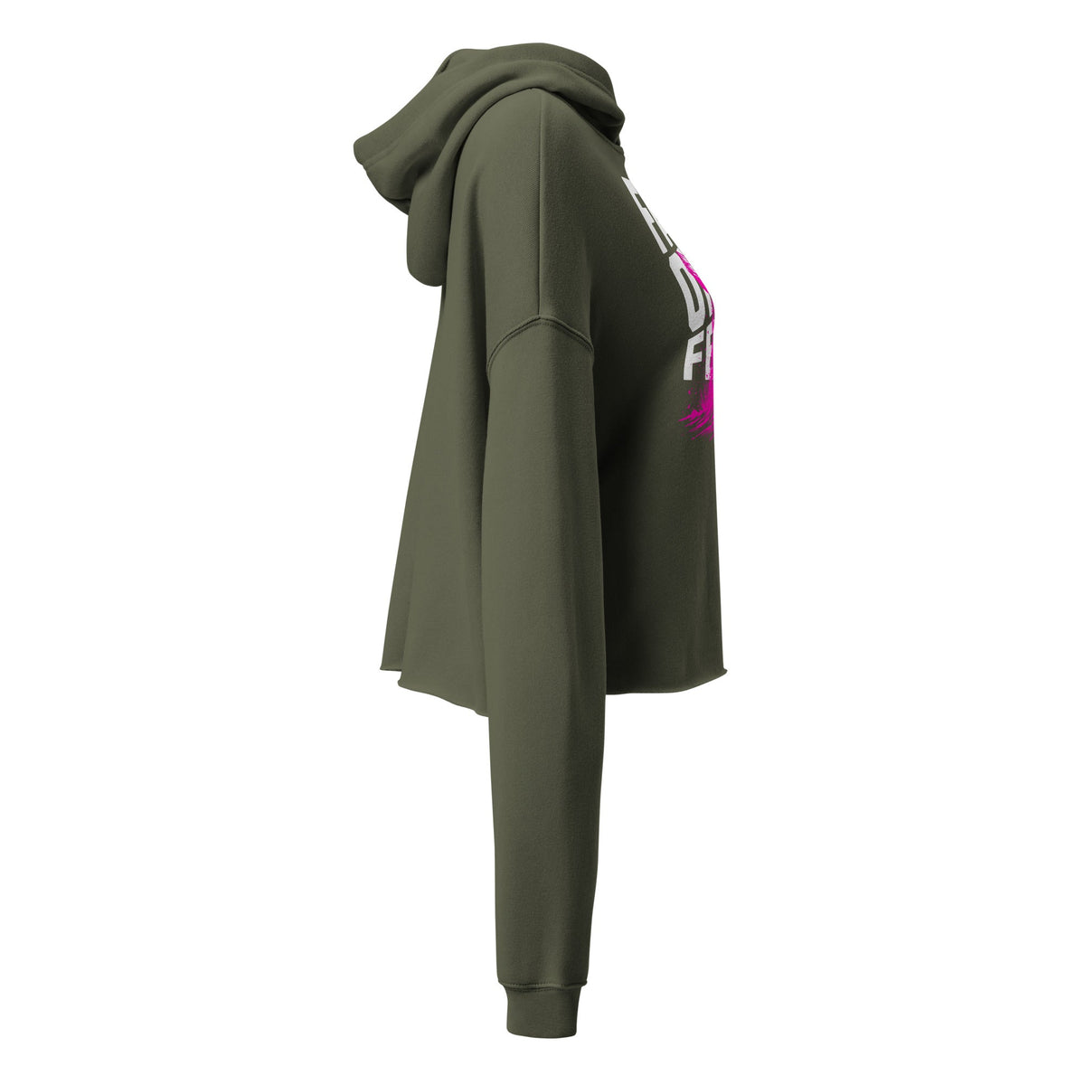 Faith Crop Hoodie Funky African