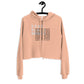Dear black woman crop hoodie - you speak you mind
