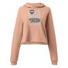 Love who you want Crop Hoodie