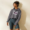 Jesus never fails Crop Hoodie