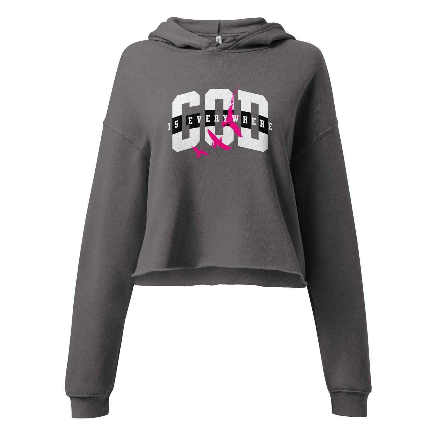 God Crop Hoodie