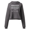 Introvert Crop Hoodie