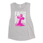 Faith Over Fear Ladies’ Muscle Tank