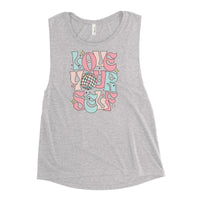 Love yourself Ladies’ Muscle Tank
