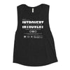 Introvert Ladies’ Muscle Tank