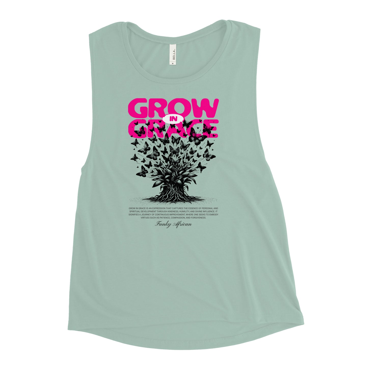 Grow in Grace Ladies’ Muscle Tank