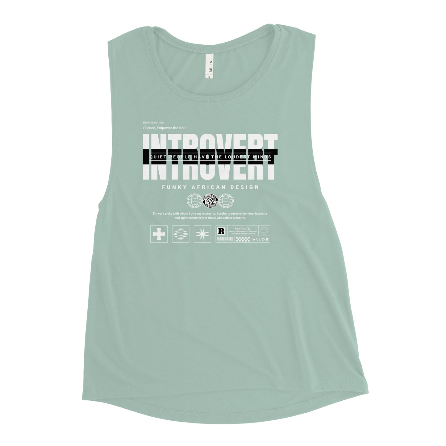 Introvert Ladies’ Muscle Tank