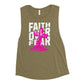 Faith Over Fear Ladies’ Muscle Tank