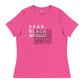 Dear black women's relaxed tee - you speak your mind