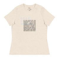 Dear black women's relaxed tee - astonishing