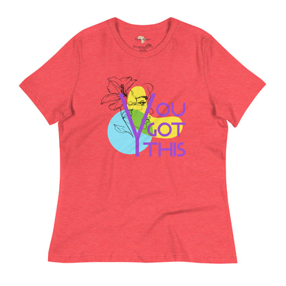You got this Women's Relaxed T-Shirt Funky African
