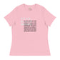 Dear black women's relaxed tee - astonishing