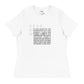 Dear black women's relaxed tee - astonishing
