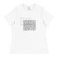 Dear black women's relaxed tee - you speak your mind