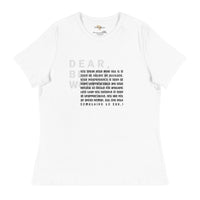 Dear black women's relaxed tee - you speak your mind