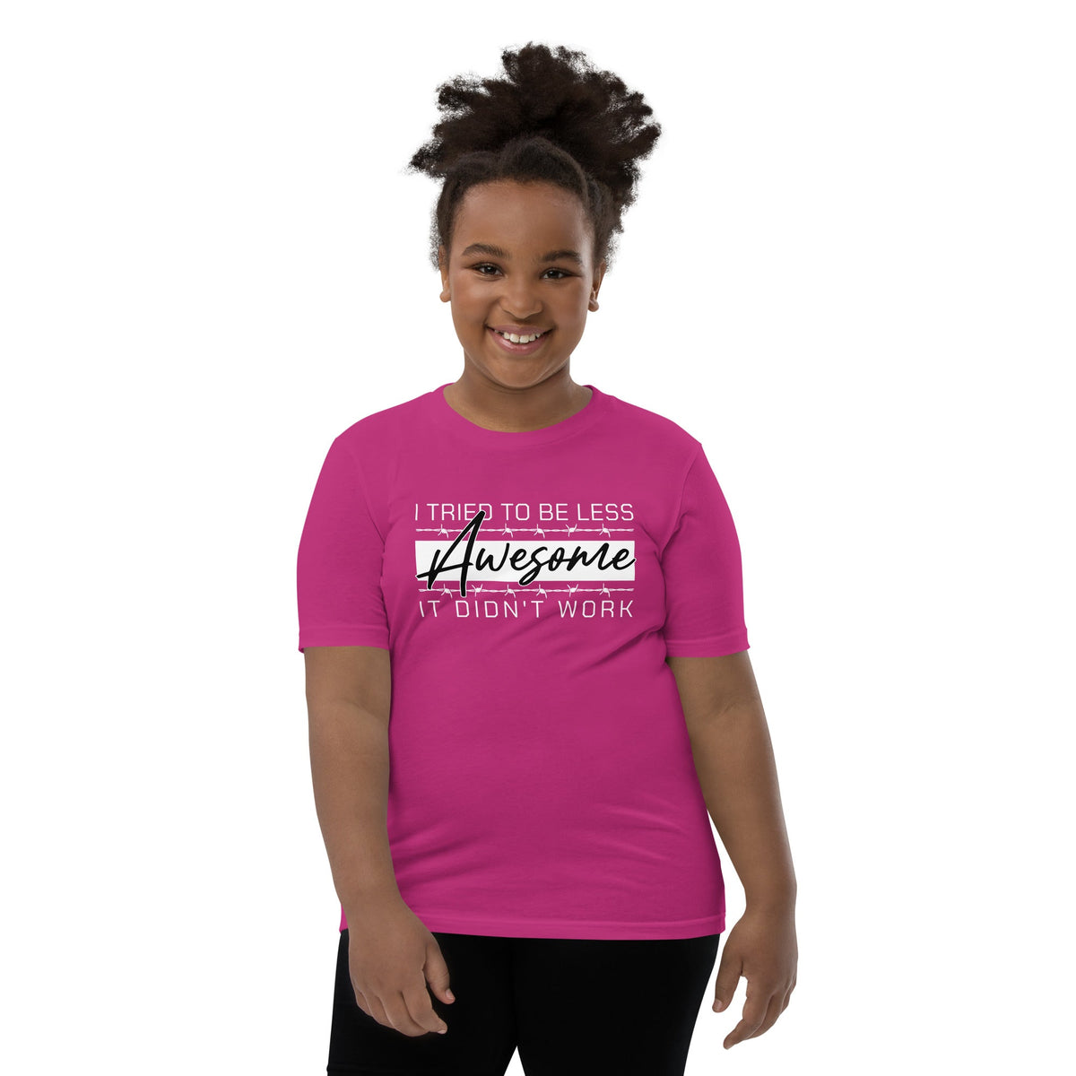 Less awesome youth tee Funky African
