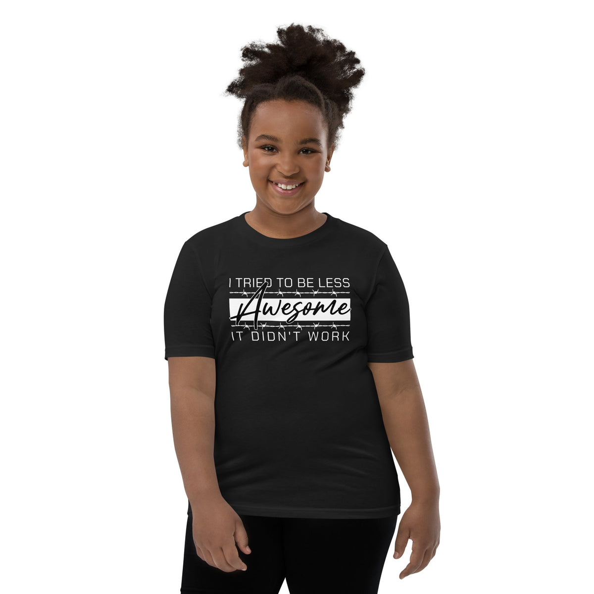 Less awesome youth tee Funky African